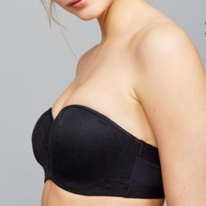 Natori Strapless Bra Black